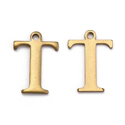 304 Stainless Steel Alphabet Charms