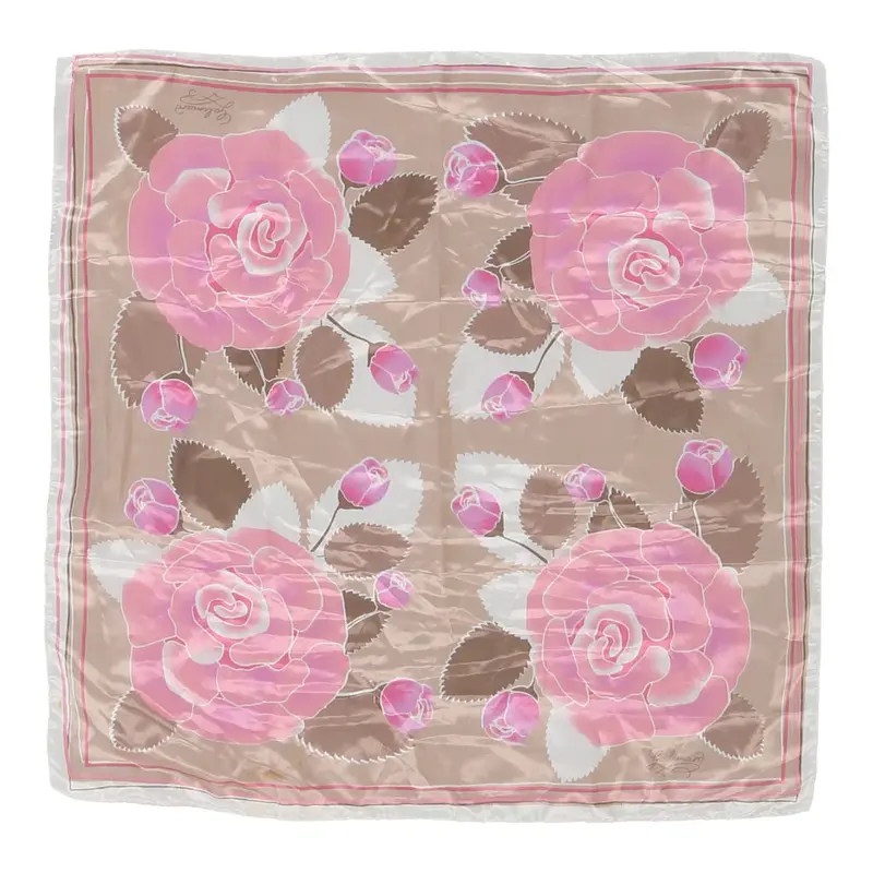 Galimaro Floral Scarf - No Size Pink Polyester