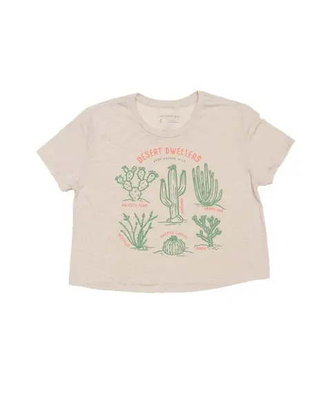 Desert Dwellers Women's Crop Top | Dust | Size: M