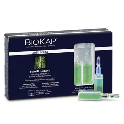 Biokap Anti-Hair Loss Strengthening Bulbs 12x7ml