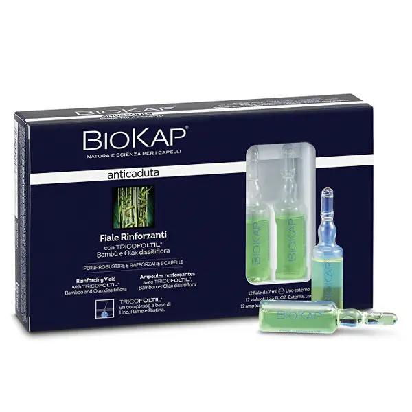 Biokap Anti-Hair Loss Strengthening Bulbs 12x7ml