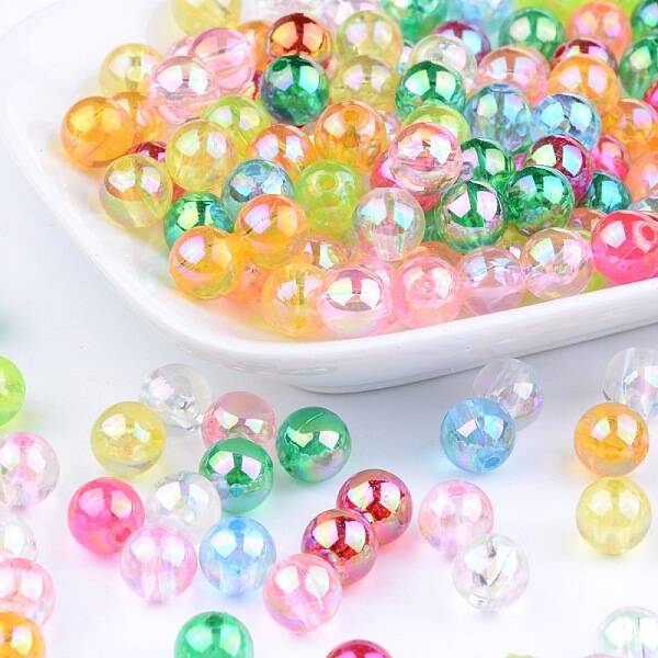 Eco-Friendly Transparent Acrylic Beads