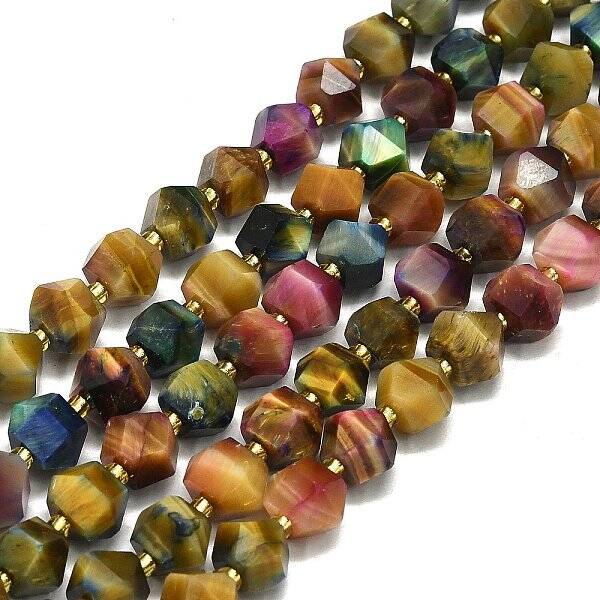 Natural Tiger Eye Beads Strand
