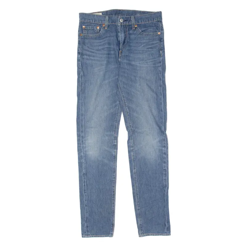 LEVI'S 510 Jeans Premium Mens Blue Slim Skinny Stone Wash W29 L32