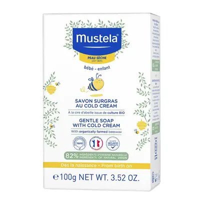 Mustela Cold Cream Saponetta detergente delicata alla cera d'api naturale 100 g