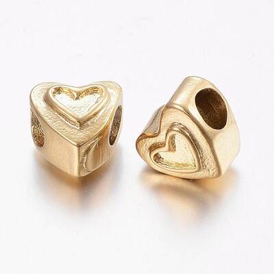 304 Stainless Steel European Beads