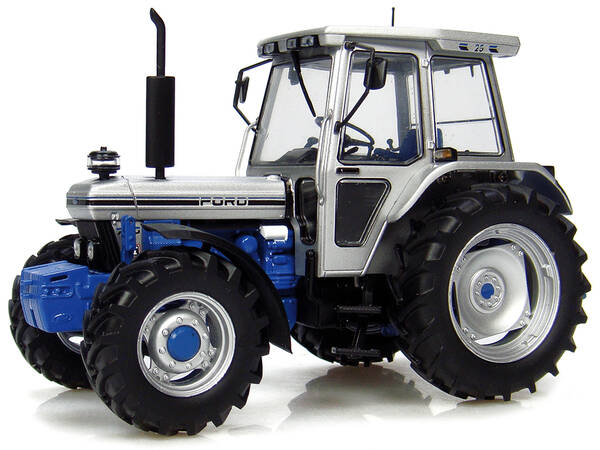 Ford 7810 Tractor Silver and Blue \