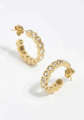 Earring Clear Etruria Gold | Color: GOLD | Size: U