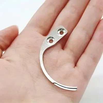Portable Hard Steel Hook Tool, Coat Hooks, Security Accessories Anti-theft Buckle Manual Hook Tool, Security Hard Tags Hook T...