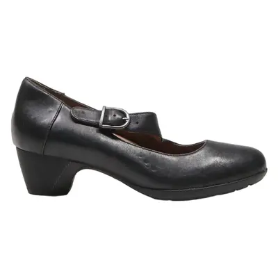 DANSKO Mary Jane Heels Black Leather Womens UK 5