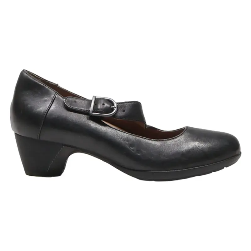 DANSKO Mary Jane Heels Black Leather Womens UK 5