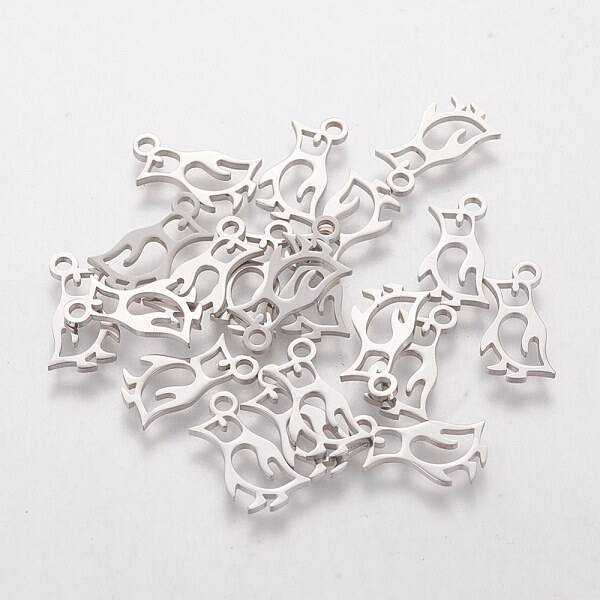 Non-Tarnish 201 Stainless Steel Charms