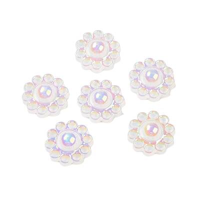 UV Plating Acrylic Cabochons