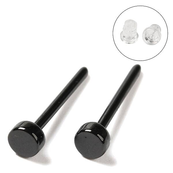 Hypoallergenic Bioceramics Zirconia Ceramic Stud Earrings