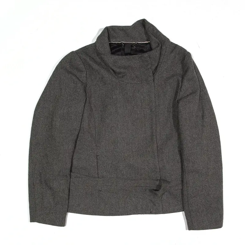 H&M Blazer Jacket Grey Womens L