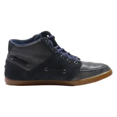 LACOSTE High Top Trainers Blue Suede Mens UK 9