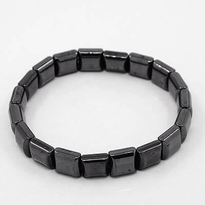 Fashionable Hematite Stretchy Bracelets
