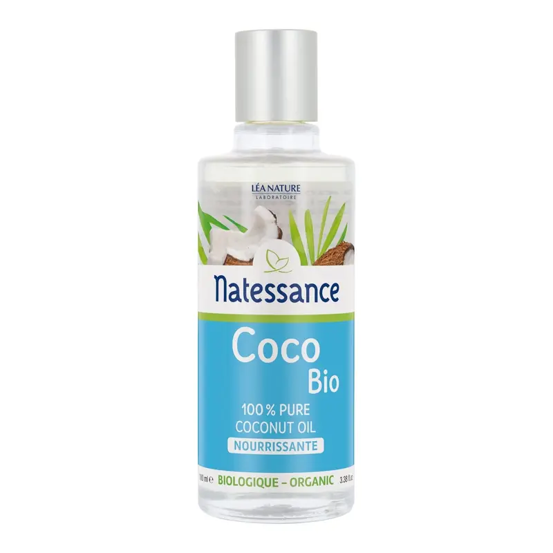 Natessance Coco Oil 100% Pure Organic 100ml