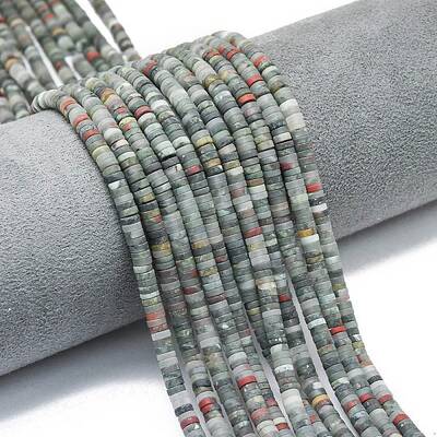 Natural African Bloodstone Beads Strands