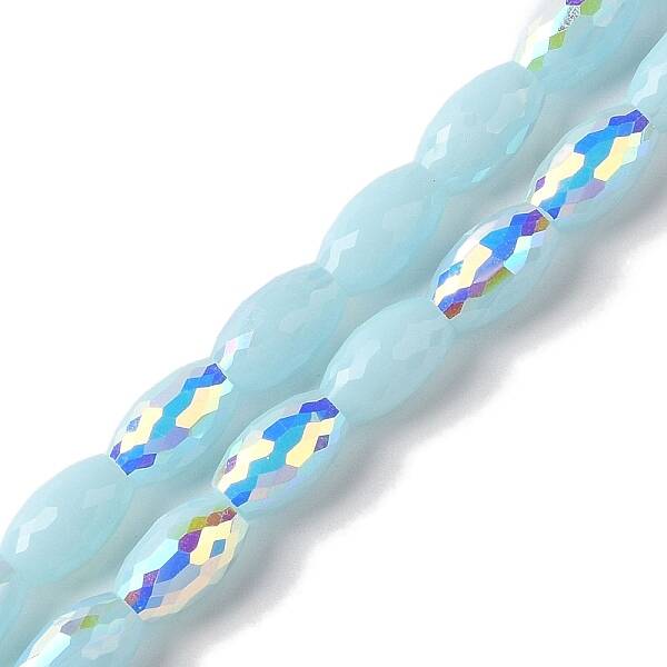 AB Color Plated Electroplate Beads Strands