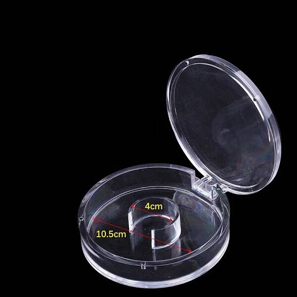 Round Plastic Single Bracelet Display Case