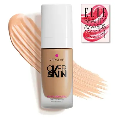 Overskin Glow And Care - Active, Radiant and Hydrating Foundation 09 - Nutty 30 ml