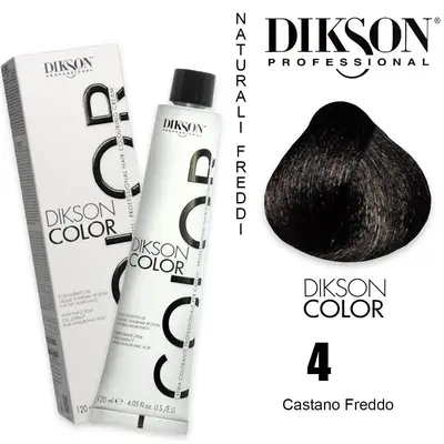 Dikson Color 120 Ml 4 Cool Brown