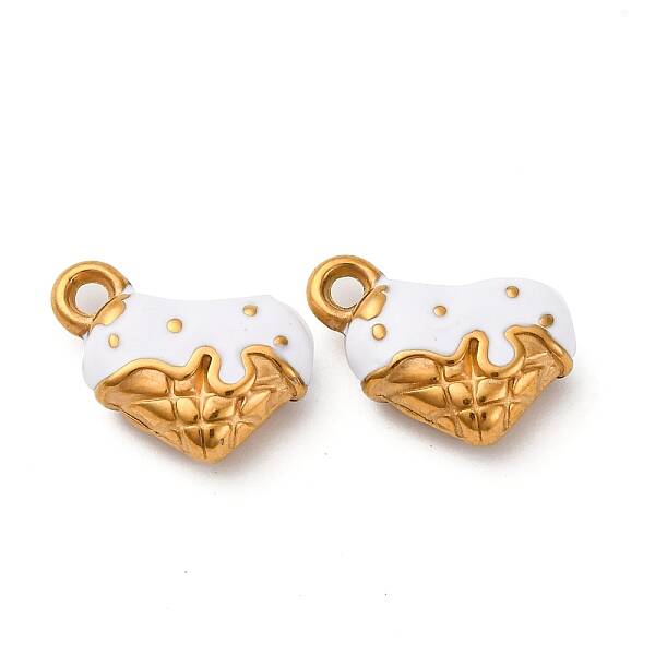 304 Stainless Steel Enamel Charms