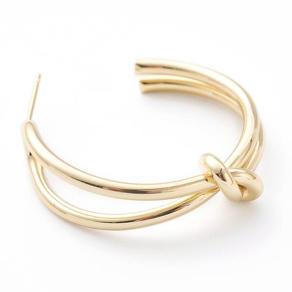 Brass Stud Earrings