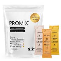Promix Debloat Probiotic and Prebiotic Powder - African Baobab + Vitamin C for Gut Health, Bloating, Cramp Relief, and Detox ...