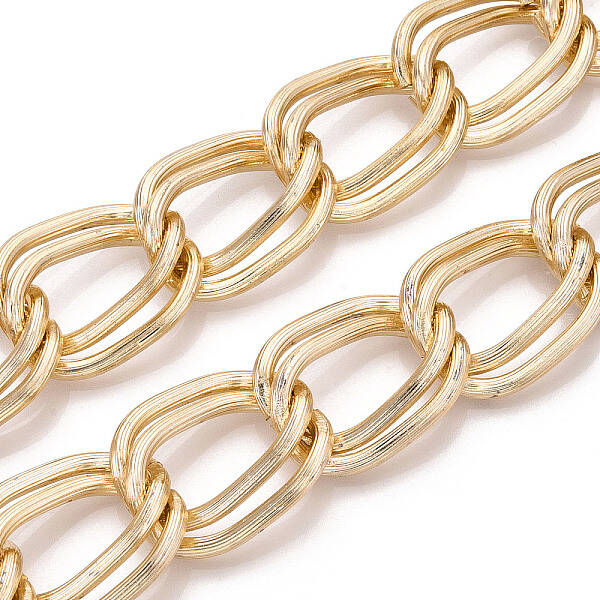 Aluminium Double Curb Chains