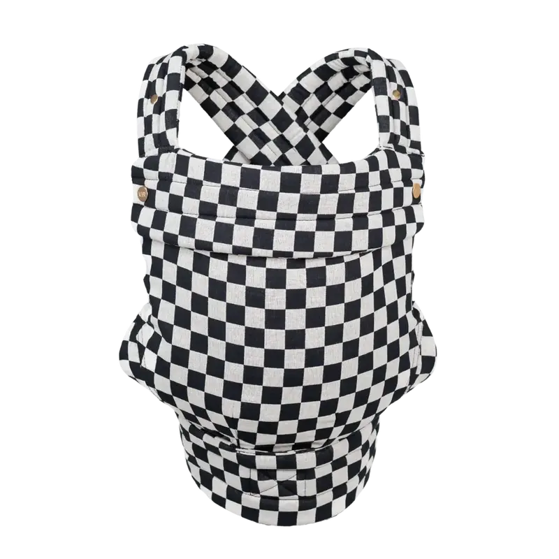 The Monarch Carrier - Ebony Check