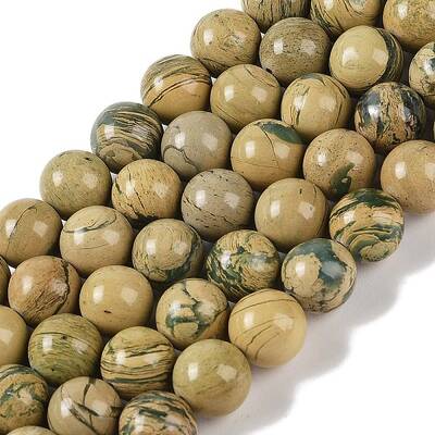 Natural Verdite Stone Beads Strands