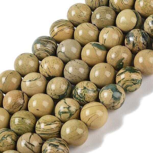 Natural Verdite Stone Beads Strands