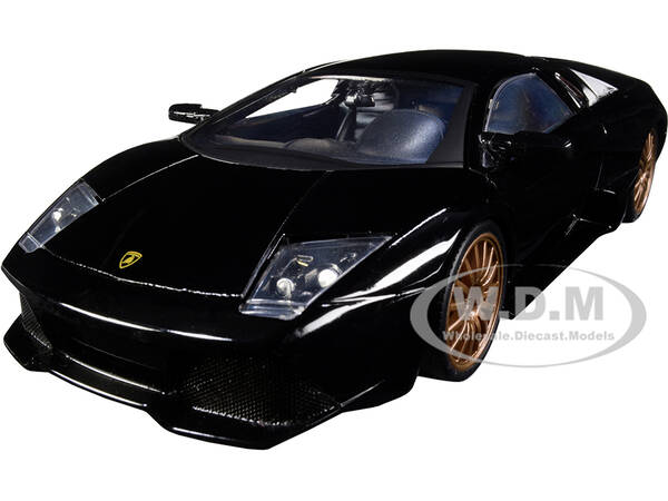 Lamborghini Murcielago LP640 Black with Copper Wheels \