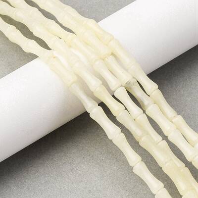 Natural White African Opal Beads Strands