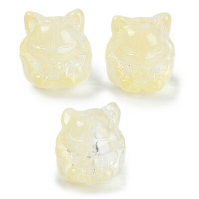 Transparent Spray Paint Glass Beads