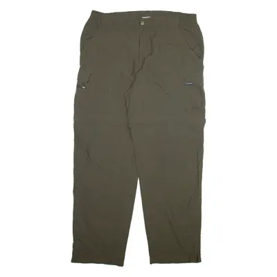 TITANIUM Detachable Legs Mens Trousers Grey Relaxed Straight W36 L31