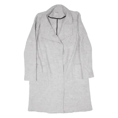 ZARA Trafaluc Overcoat Jacket Grey Womens XS