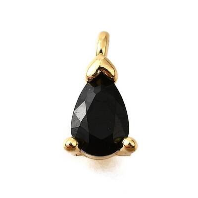 Brass Micro Pave Cubic Zirconia Pendants