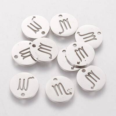 Non-Tarnish 304 Stainless Steel Charms