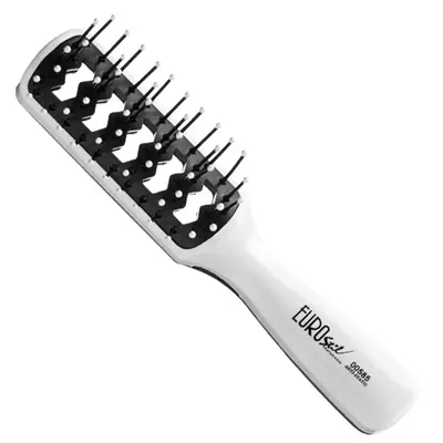 Eurostil Bicolor Skeleton Anti-Static Small Brush 1pc