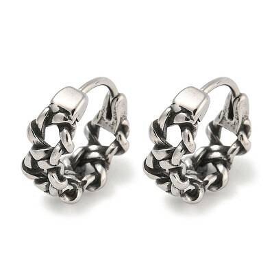 316 Surgical Stainless Steel Hoop Earrings for Women and Men