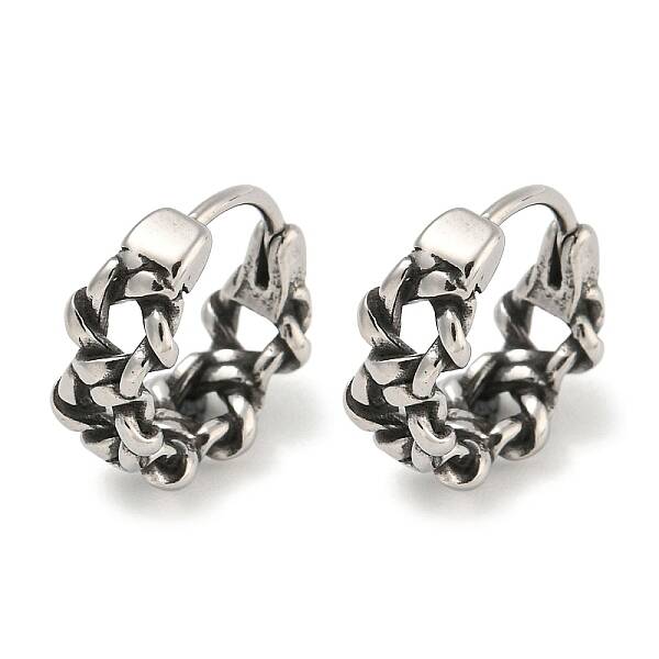 316 Surgical Stainless Steel Hoop Earrings for Women and Men