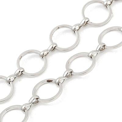 Rack Plating Ring Brass Link Chains