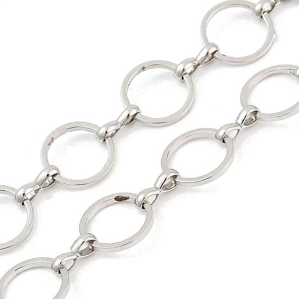 Rack Plating Ring Brass Link Chains