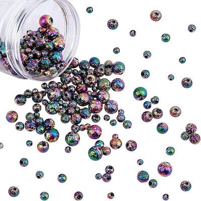 210 Pcs Natural Lava Beads