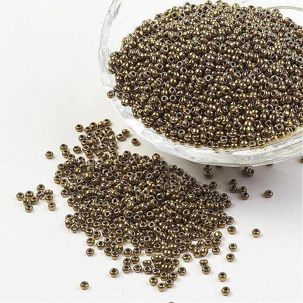 12/0 Grade A Round Glass Seed Beads