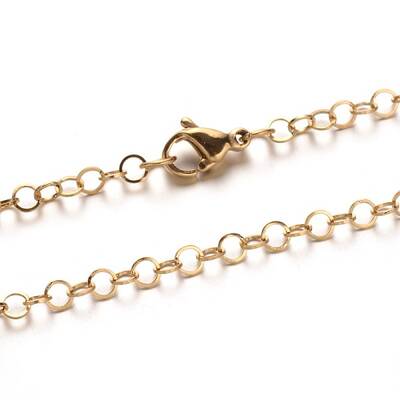 304 Stainless Steel Cable Chain Necklaces