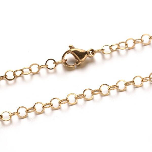 304 Stainless Steel Cable Chain Necklaces
